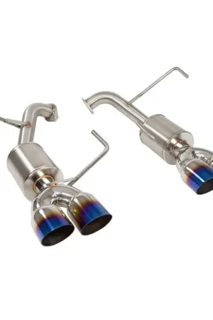 Nameless Performance Axle Back 3.5" Single Wall Burnt Tips w/ 5" Muffler 2022-2024 WRX Low Price