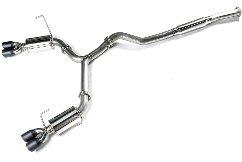 ETS Quiet Catback Resonated Stealth Black Tips 2022-2024 WRX Bulk Order