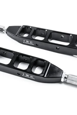 Time-Limited ISC V3 Black Rear Adjustable Control Arms 2008-2024 WRX / 2008-2021 STI / 2009-2013 FXT / 2013-2024 BRZ