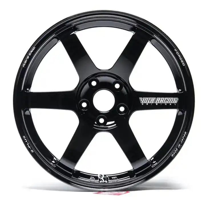 Get Yours Volk Racing TE37 SAGA S-Plus Gloss Black 18X9.5 +38 5x114.3 2015-2024 WRX / 2011-2021 STI