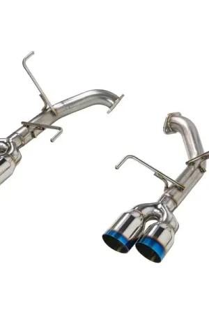 Free Delivery Remark Stainless Steel Axle Back w/ 3.5 Inch Single Wall Burnt Tips 2022-2024 WRX
