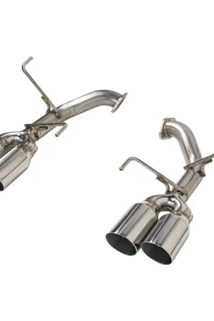 Don’t Miss Out Remark Stainless Steel Axle Back w/ 4 Inch Single Wall Polished Tips 2022-2024 WRX