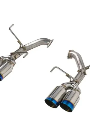 Remark Stainless Steel Axle Back w/ 4 Inch Single Wall Burnt Tips 2022-2024 WRX Order Now