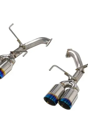 Limited Edition Remark Stainless Steel Axle Back w/ 4 Inch Double Wall Burnt Tips 2022-2024 WRX