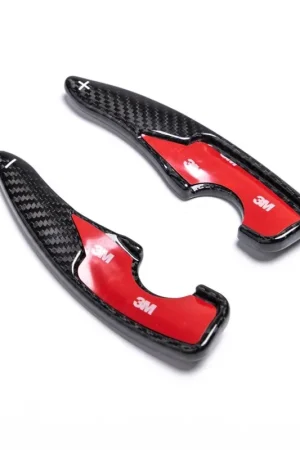 Rexpeed Gloss Carbon Fiber Automatic Transmission Shifter Paddle Extensions 2022-2024 BRZ / 2022-2024 GR86 Order Now