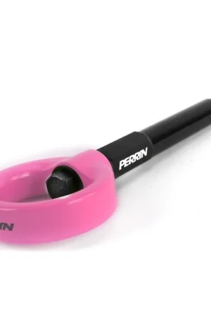 Perrin Front Tow Hook Hyper Pink 2022-2025 WRX / 2018-2023 Crosstrek / 2014-2025 Forester / 2017-2023 Impreza / 2020-2025 Outback Popular