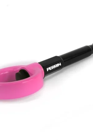 Flash Sale Perrin Rear Tow Hook Hyper Pink 2008-2014 WRX Hatchback / 2008-2014 STI Hatchback
