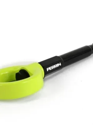 Crafted Perrin Rear Tow Hook Neon Yellow 2015-2021 WRX / 2015-2021 STI