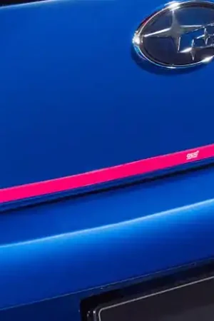 New Arrival Subaru JDM STI Trunk Lid Garnish Cherry Red 2022-2024 BRZ