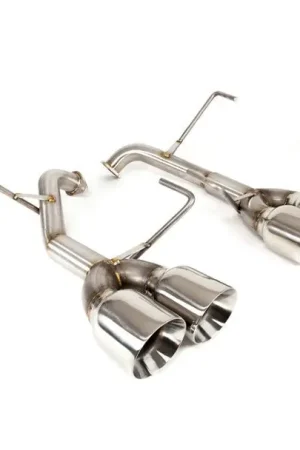 Direct From Factory Nameless Performance Axle Back 4" Double Wall Polished Tips 2015-2021 WRX / 2015-2018 STI