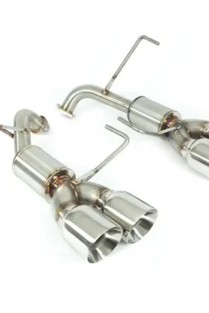Original Nameless Performance Axle Back w/ 4" Double Wall Polished Tips and 4" Mufflers 2022-2024 WRX