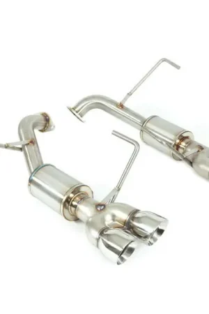 Hot Picks Nameless Performance Catback w/ 3" Double Wall Polished Tips and 4" Mufflers 2022-2024 WRX