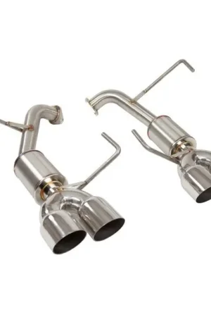 Don’t Miss Out Nameless Performance Axle Back Exhaust w/ 3.5" Single Wall Polished Tips and 4" Mufflers2015-2021 WRX / 2015-2018 STI