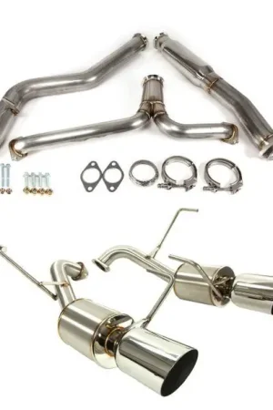 Nameless Performance Catback Exhaust w/ 5" Mufflers 2005-2007 Legacy GT / Spec B Sedan Order Now