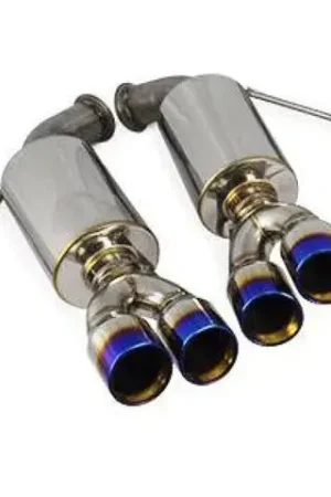 ETS Catback Exhaust Rear Section Replacement Muffled w/ Polished Tips 2015-2021 WRX / 2015-2021 STI Factory Price