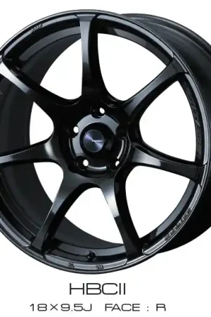 Weekend Sale WedsSports SA-75R HBCII 18x9.5 5x114.3 +38mm Offset