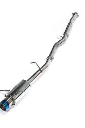 Spec-D Single Exit Style Cat Back Exhaust w/ Burnt Tip 2002-2007 WRX / 2004-2007 STI New Arrival