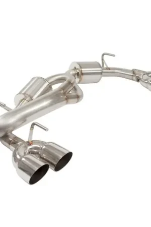 Trending Nameless Performance Catback w/ 3.5" Single Wall Polished Tips and 5" Mufflers 2011-2014 WRX Hatchback / 2008-2014 STI Hatchback