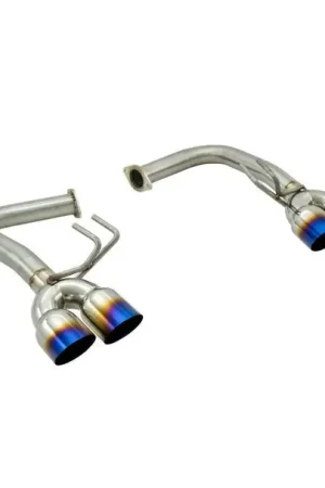 Weekend Sale Nameless Performance Axle Back Neochrome Tips for Invidia Q300 / R400 Catback Exhaust Systems 2011-2021 WRX Sedan / 2011-2021 STI Sedan