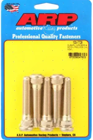 Editor’s Pick ARP Wheel Stud Kit 2.5in Length 5 Pack Most Subaru Models