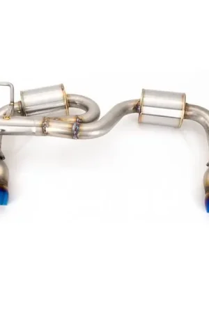 Nameless Performance Quad Exit Axle Back Exhaust w/ Neochrome Tips and 5" Mufflers 2017-2023 Impreza Wagon Place Order