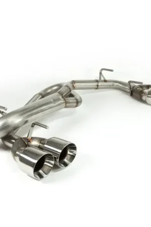 Flash Sale Nameless Performance Axle Back 4" Double Wall Polished Tips 2011-2014 WRX Hatchback / 2008-2014 STI Hatchback