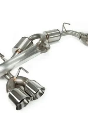 Hot Picks Nameless Performance Axle Back w/ 4" Double Wall Polished Tips and 5" Mufflers 2011-2014 WRX Hatchback / 2008-2014 STI Hatchback