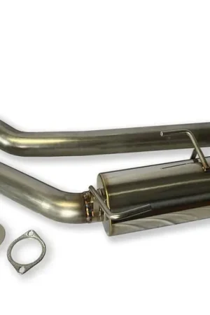 Top Pick ETS Single Exit Catback Resonated Polished Stainless Steel Tip 2022-2024 WRX