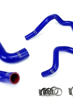 Shop Now HPS Performance Silicone Radiator and Heater Hose Combo Kit Blue 2005-2007 STI / 2006-2007 WRX