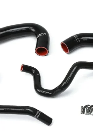 Hot Picks HPS Performance Radiator and Heater Hose Kit Black 2002 Impreza 2.5RS