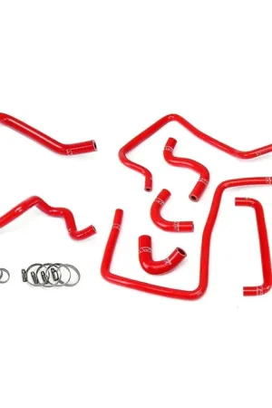 HPS Performance Silicone Radiator and Ancillary Hose Combo Kit Red 2006-2007 STI / 2006-2007 WRX Fresh Stock