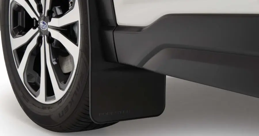 Subaru OEM Mudflap Set Black w/ Forester Logo 2022-2024 Forester Express Delivery