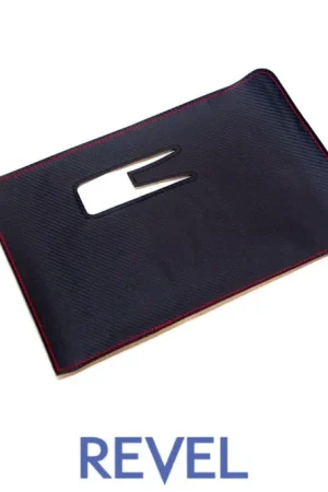 Revel GT Design Carbon Style Glove Box Scuff Protector w/ Red Stitch 2022-2024 BRZ / 2022-2024 GR86 Discount
