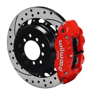 Grab Now Wilwood 4R Drilled and Slotted Big Brake Kit Rear Red 2013-2024 BRZ / 2013-2016 FRS / 2017-2021 86 / 2022-2024 GR86