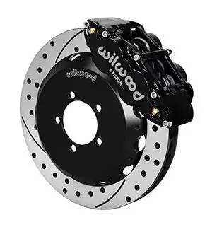 Wilwood 6R Drilled and Slotted Big Brake Kit Front Black 2013-2024 BRZ / 2013-2016 FRS / 2017-2021 86 / 2022-2024 GR86 Free Shipping