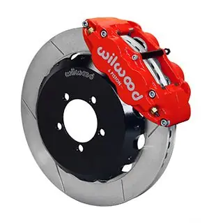 Money Back Guarantee Wilwood 6R Slotted Big Brake Kit Front Red 2013-2024 BRZ / 2013-2016 FRS / 2017-2021 86 / 2022-2024 GR86