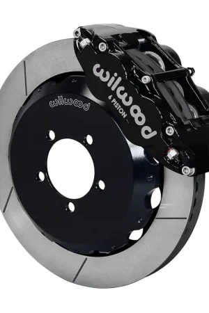 Crafted Wilwood 6R Slotted Big Brake Kit Front Black 2013-2024 BRZ / 2013-2016 FRS / 2017-2021 86 / 2022-2024 GR86