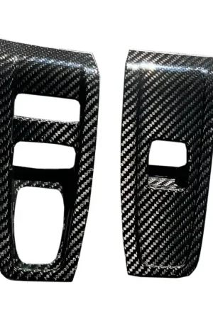 Rexpeed Gloss Carbon Fiber Door Switch Panel Cover 2022-2024 BRZ / 2022-2024 GR86 Clearance