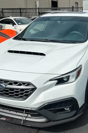 APR Performance Carbon Fiber Front Wind Splitter w/ Rods 2022-2024 WRX Fresh Stock