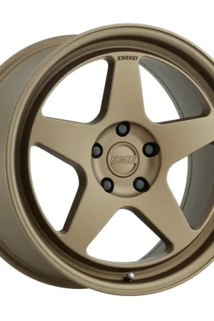Kansei KNP Textured Bronze 18x8.5+35 5x100 Seasonal Sale
