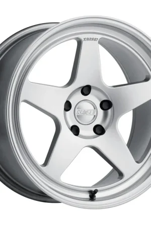 Kansei KNP Hyper Silver w/ Machined Lip 18x9.5+22 5x114.3 Hassle-Free Returns