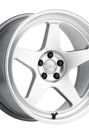 Kansei KNP Hyper Silver w/ Machined Lip 18x9+12 5x100 Clearance