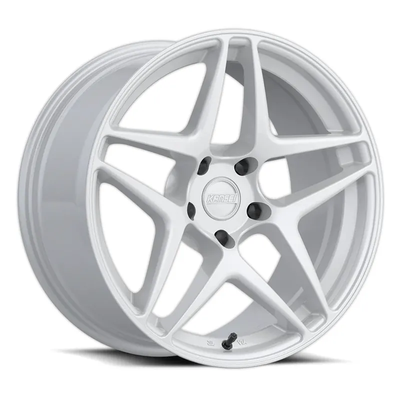 Kansei Astro Gloss White 18x9.5+22 5x114.3 Markdown