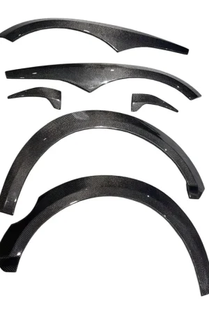 Rexpeed 6pc Carbon Fiber Fender Flare Kit 2022-2024 BRZ / 2022-2024 GR86 Direct From Manufacturer