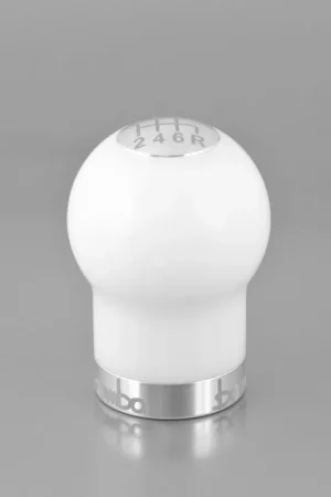Boomba Racing 270g Weighted Delrin Shift Knob White w/ Natural Finish Most Subaru Models Same Day Shipping