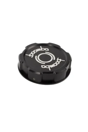 Modern Boomba Racing Aluminum Brake Reservoir Cap Cover Black Finish 2002-2024 WRX / 2004-2021 STI