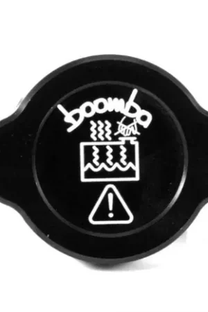 Place Order Boomba Racing Aluminum Radiator Cap Cover Black Finish 2002-2024 WRX / 2004-2021 STI