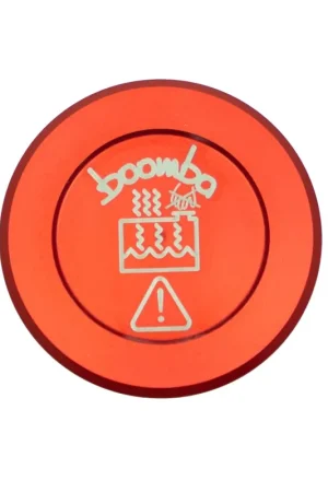 Boomba Racing Aluminum Coolant Overflow Reservoir Cap Red Finish 2002-2024 WRX / 2004-2021 STI Brand New