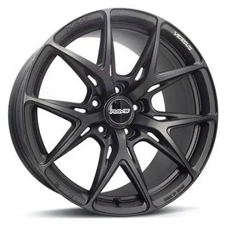 Versus VV21S Matte Super Dark Gunmetal 18x9.5 5x100 38mm Offset Must Have