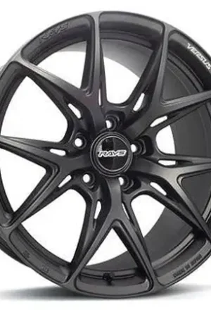 Versus VV21S Matte Super Dark Gunmetal 18x9.5 5x114.3 38mm Offset Bargain